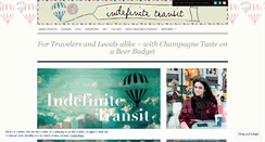 Desktop Screenshot of indefinitetransit.com