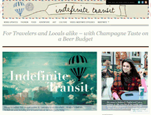 Tablet Screenshot of indefinitetransit.com